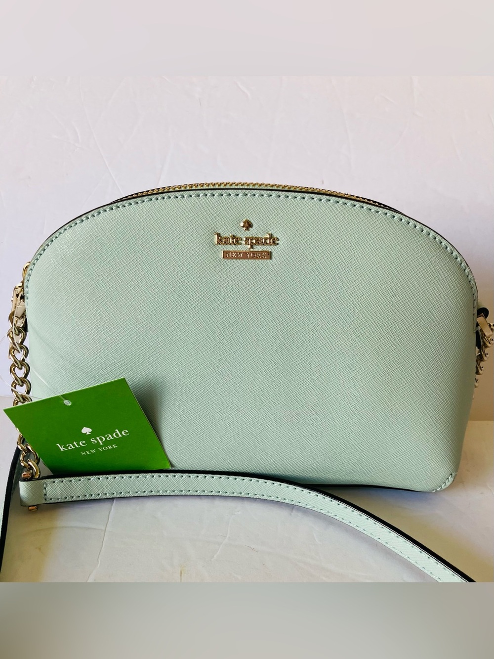 NWT Kate Spade Cameron Street Hilli Crossbody  PWRU6047 Misty Mint Green